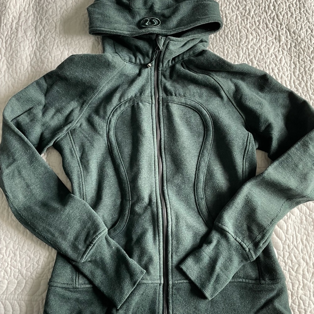 lululemon scuba hoodie green